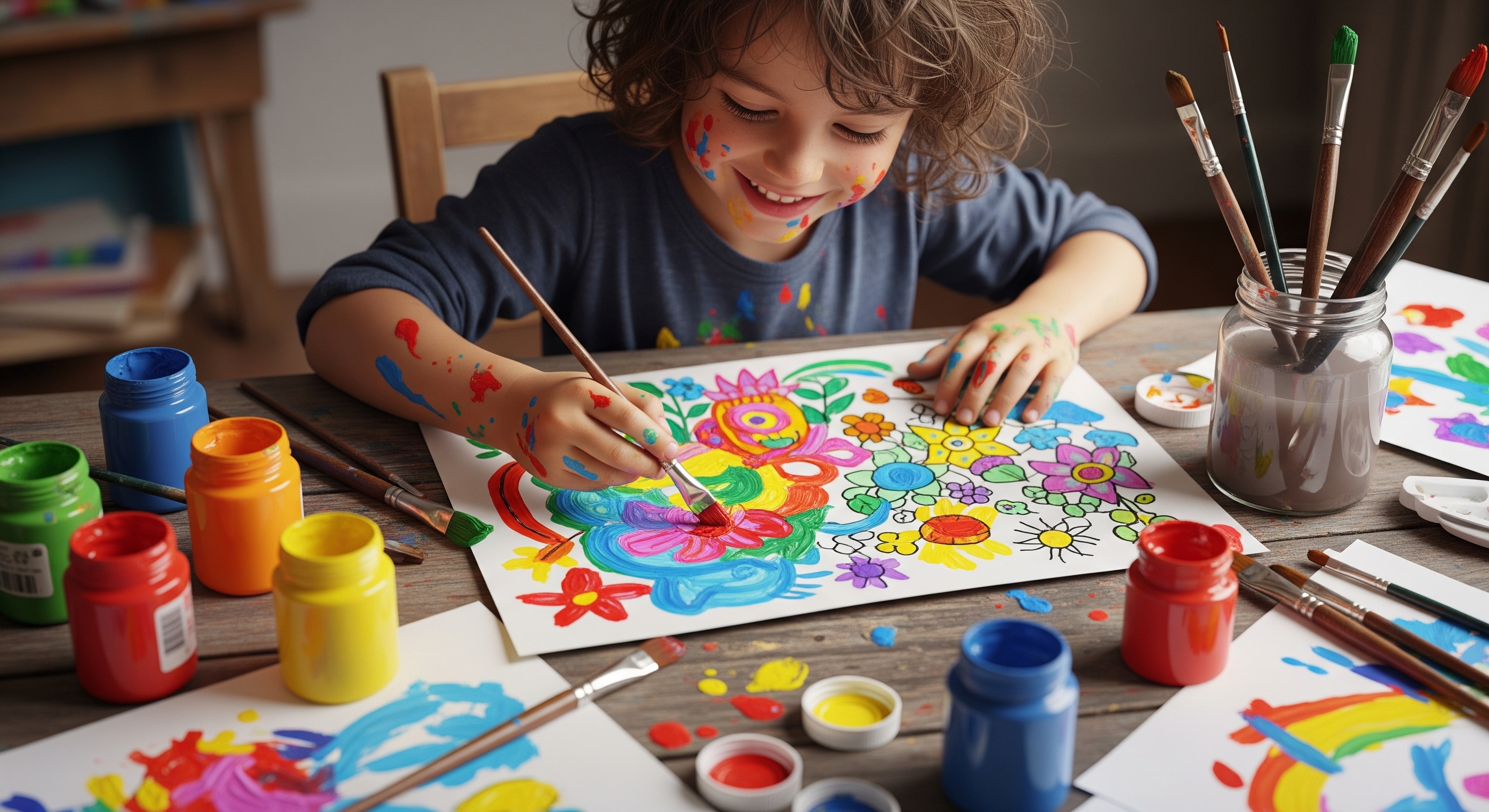 Kreativ-Werkstatt: Gefühle malen